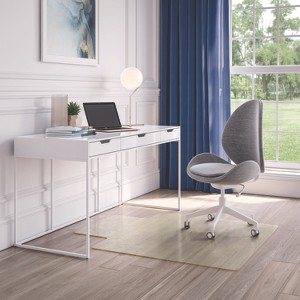 Oceanmat Hard Floor Chair Mat, 45 x 53, Lipped, Clear - 1 of 1