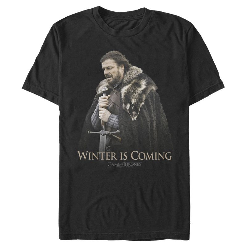 Men's Game of Thrones Stark Knows Winter T-Shirt, 1 of 5