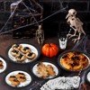 200 Pc Christmas Party Supplies, Funny Tableware Sets: Dinner Plates,Dessert Plates,Napkins,Cups,Spoons,Forks,Knives,Straws for 25 Guests,Party Decor - 3 of 4