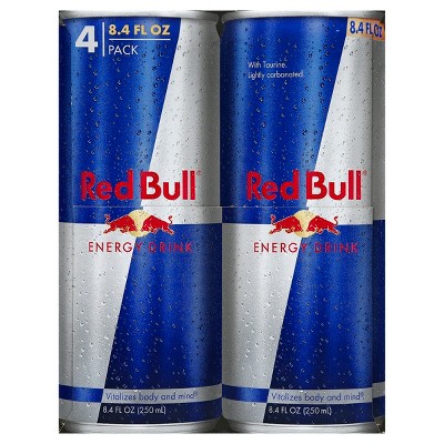 Red Bull Energy Drink - 4pk/8.4 fl oz Cans