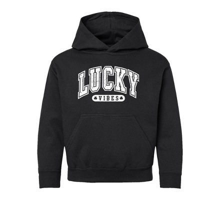 The Juniper Shop Lucky Vibes Distressed Youth Graphic Hoodie