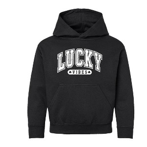 The Juniper Shop Lucky Vibes Distressed Youth Graphic Hoodie - 1 of 3