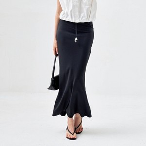 Women's Mermaid Maxi Bodycon Skirt - A New Day™ Black L : Target