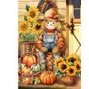 Briarwood Lane Fall Garden Flag 12x18 For Outdoor Country Scarecrow For Fall Garden Flag Flags For Outside - 3 of 4