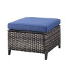 POCASSY Wicker Patio Lounge Chairs with Ottomans and Cushions, Set of 2 - 3 of 4