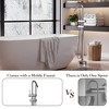 Freestanding Bathtub Filler with High-Flow Shower Mixer Valve - Floor Mounted Freestanding Tub Spout and Standing Shower Faucet System - 3 of 4