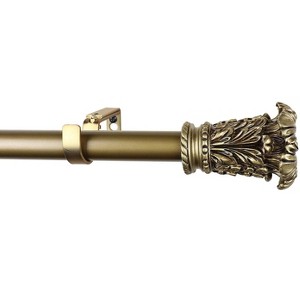Urbanest 1-inch Diameter Chilton Adjustable Single Drapery Curtain Rod - 1 of 4
