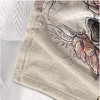 Wikineon Rustic Skull Sunflower Flannel Fleece Blanket Floral Skull Flannel Soft Plush Throw Blanket Cozy Blankets - 4 of 4