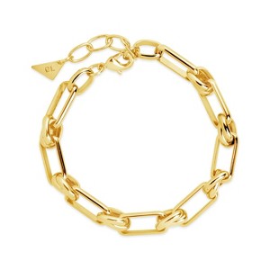 SHINE by Sterling Forever Wilma Chain Link Bracelet - 1 of 3