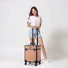 Byootique Rolling Makeup Train Case Cosmetic Trolley Organizer Rococo - 2 of 4