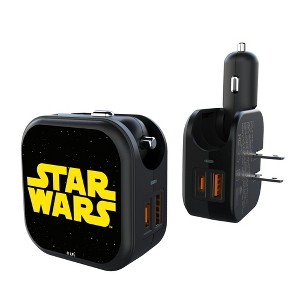 Star Wars Logos BaseOne 18-Watt 2 in 1 USB A/C Charger - 1 of 3