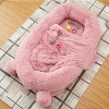 Human Dog Bed, 71''x45''x12'' Large Dog Bed with Blanket, Storage Pockets, Portable Handle, Removable Cover, Human Size Pet Bed - 2 of 4