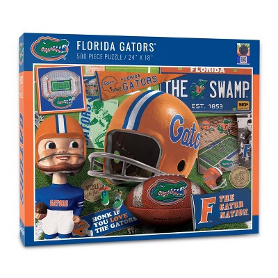 NCAA Florida Gators Throwback Puzzle 500pc