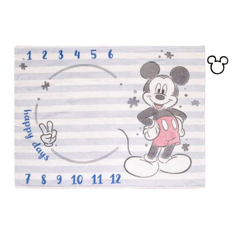Disney Mickey Mouse Milestone Blanket, 1 of 5