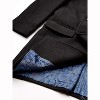 Isaac Mizrahi Boys Double Breasted Velvet Collar Wool Blend Peacoat - 4 of 4