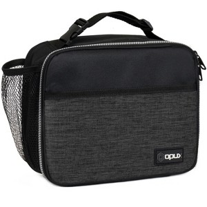OPUX Insulated Lunch Bag, Leakproof Soft Cooler Tote Box School Kids Boys Girls, Small Compact Reusable Adult Men Women - 1 of 4