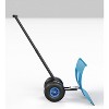 COZONY 30" Wheeled Snow Shovel, Heavy-Duty Carbon Steel Snow Pusher with 5-Position Adjustable Handle, Multi-Angle Blade & 10" Wheels for Driveway - 4 of 4
