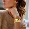 Ross-Simons Italian 18kt Gold Over Sterling Wide Cuff Bracelet - 2 of 3