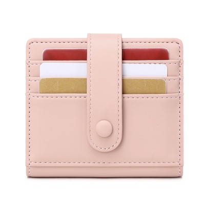 BEAFUP RFID Blocking Women's Wallet - PU Leather Slim Card Holder with 14 Card Slots & 1 Bill Compartment for Travel, Daily Use