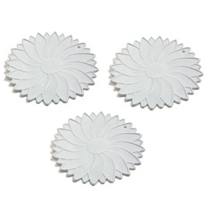 Norpro 6" Easy Grip Non-Slip Rubber Jar Lid Gripper Opener - Daisy Shape - 1 of 2