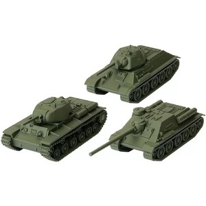 World of Tanks: Miniatures Game U.S.S.R. Tank Platoon Expansion - 1 of 4