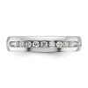 Black Bow Jewelry 4.5mm 14K White Gold 9-Stone 1/4 Ctw Lab Created Diamond Band - 2 of 4