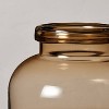 
Brown Glass Decorative Wide Jug Vase - Hearth & Hand™ with Magnolia - image 4 of 4