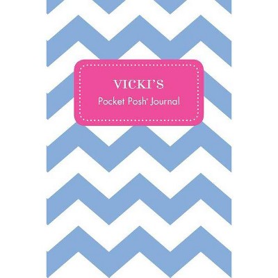 Vicki's Pocket Posh Journal, Chevron - (Paperback)