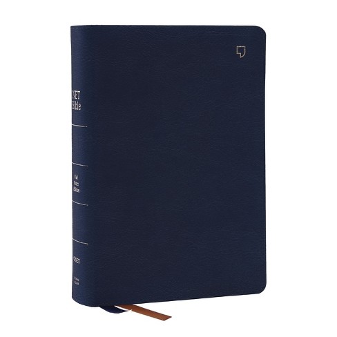 Net Bible, Full Notes Edition (Net, Blue Leathersoft, Comfort Print) - by  Thomas Nelson (Leather Bound) - image 1 of 1