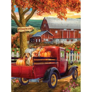 Sunsout Pumpkin Season 500 pc  Halloween Jigsaw Puzzle 23042 - 1 of 4
