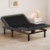 Vipbear Adjustable Beds with Thickened Foam Frame,Adjustable Bed Base Separate Head/Foot Lift, Easy Assembly,Voice Control Smart Electric Bed Frame - 2 of 4