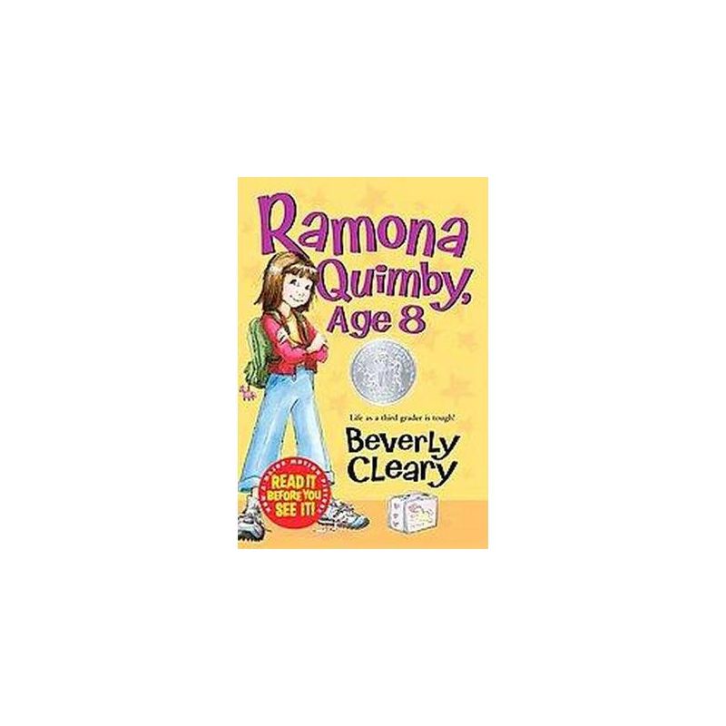 Ramona Quimby, Age 8 ( Ramona) (Reprint) - by Beverly Cleary (Paperback), 1 of 2