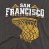 University Of San Francisco Basketball Hoop Adult T-Shirt Black - 2 of 4