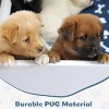 COWLOWN 38.6x38.6x18.1 White PVC Dog Whelping Box with Washable Pee Pad, Puppy Whelping Supplies for Small & Medium Breeds - 3 of 4