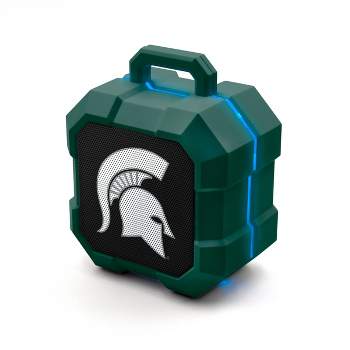 NCAA Michigan State Spartans LED Shock Box Bluetooth Speaker