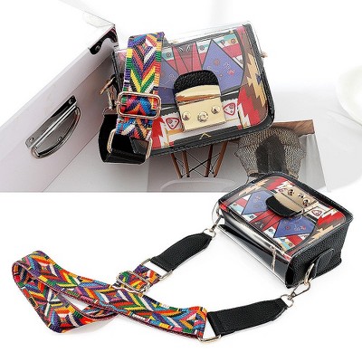 Gearonic Mini Transparent Plastic Crossbody Bag