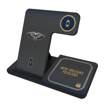 Keyscaper NBA Western Conference Teams Linen 15-Watt 3 in 1 Charging Station