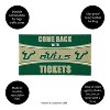 Evergreen Come Back with Tickets University of South Florida 28" x 16" Woven PVC Indoor Outdoor Doormat - 3 of 4