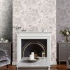 Laura Ashley Birtle Dove Grey Wallpaper - image 2 of 4