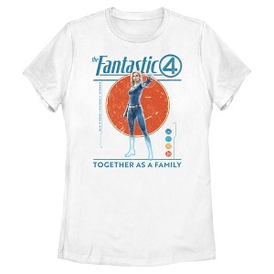 Womens The Fantastic Four: First Steps Invisible Woman Family T Shirt - 1 of 4