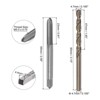 Unique Bargains Cobalt High Speed Steel Straight Flute Twist Drill Bit Tap and Bit Set - 2 of 3