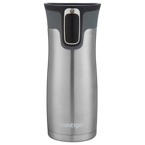 Contigo West Loop 16oz Stainless Steel Travel Mug Silver : Target