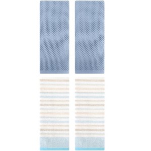 REGALWOVEN 4 Pcs Solid Bathroom Hotel and Spa Waffle Cotton Hand Towels - 1 of 4