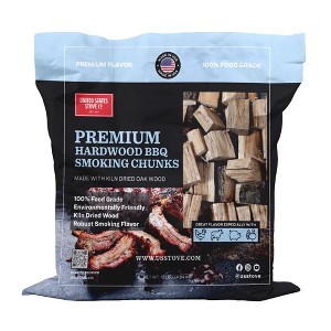 U.S. Stove Company Premium Smoking Wood Chunks for BBQ and Grilling, 10 Lb Bag - 1 of 4