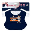 BabyFanatic Officially Licensed Unisex Silicone Baby Bib - MLB Houston Astros - 3 of 3