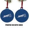 Brandeis University Primary Logo Aluminum Holiday Christmas Tree Ornament - 2 of 4