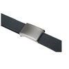 Unique Bargains Neutral Canvas No Holes Slide Buckle Adjustable Waist Belt 1 Pc - 4 of 4