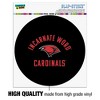 University of the Incarnate Word Cardinals Automotive Car Window Locker Circle Bumper Sticker - 3 of 4