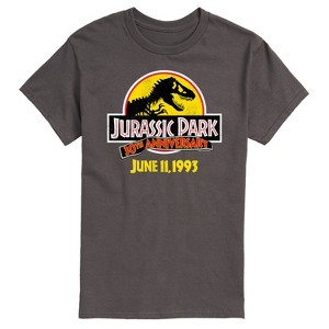 Men's - Jurassic Park - 30Th Logo Short Sleeve Graphic T-Shirt - 1 of 4