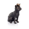 SPI Home Rivalry Garden Sculpture – 13-Inch Cast Aluminum Animal Statue with Playful Cat and Dog in Antique Bronze Finish - 4 of 4